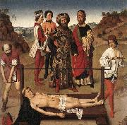 Dieric Bouts Martyrdom of St Erasmus painting